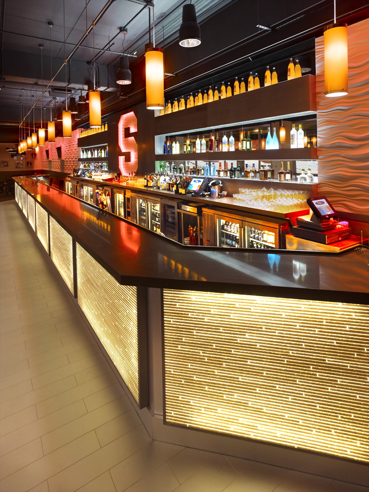 29203 S.U. VIP Lounge at The Dome close up of bar